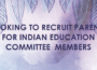 Recruiting Parents for Indian Education Committee